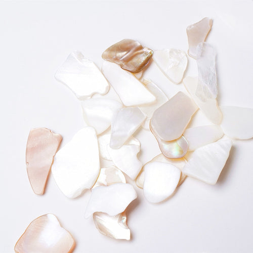 Crushed Shell Cream White Mixed S00-4