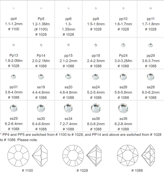 Swarovski Crystal Crystal 001 pp19-ss39