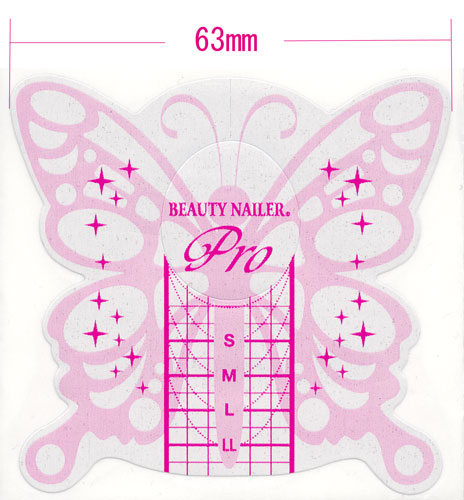 Beauty Nailer Butterfly Form L 500PC