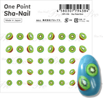 Sha-Nail Nail Stickers One Point Kiwi OPS-036