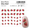 Sha-Nail Nail Stickers One Point Strawberry OPS-037