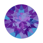 Swarovski 3D Round Crystal #1088 HEL Heliotrope Limited Color