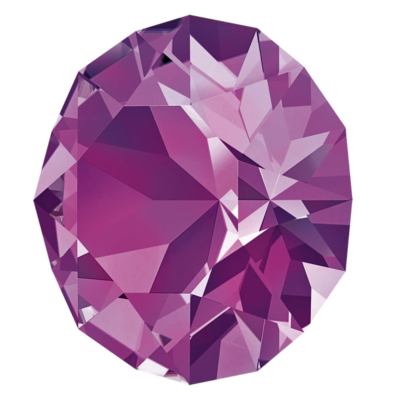 Swarovski 3D Round Crystal #1088 204 Amethyst