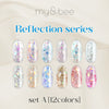 My&bee Reflection Series 12-Color Glitter Gel Collection
