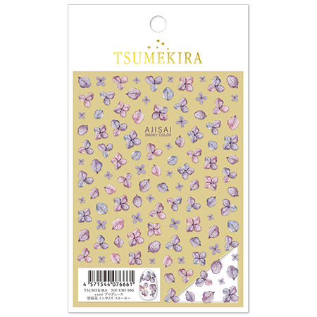 Tsumekira Nail Stickers NN-YMI-006 Ajisai Flower