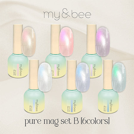 My&bee Puru Mag 【Set B】6 Colors