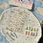 Sweet Pup Café Nail Sticker