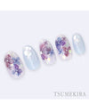 Tsumekira Nail Stickers NN-YMI-006 Ajisai Flower
