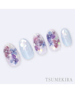 Tsumekira Nail Stickers NN-YMI-006 Ajisai Flower