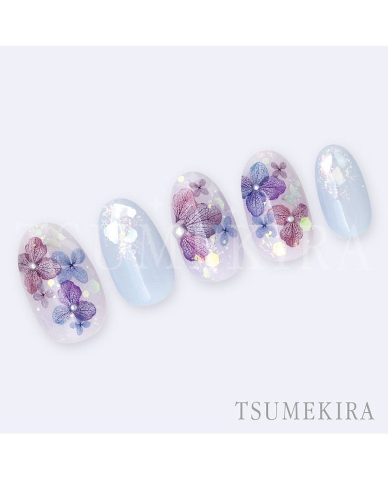 Tsumekira Nail Stickers NN-YMI-006 Ajisai Flower