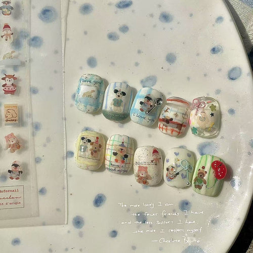 Frosty Friends Winter Nail Stickers