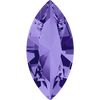 Swarovski Crystal #4228 539 Tanzanite 4x2mm 5pcs