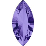 Swarovski Crystal #4228 539 Tanzanite 4x2mm 5pcs