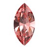 Swarovski Crystal #4228 262 Rose Peach 4x2mm 5pcs