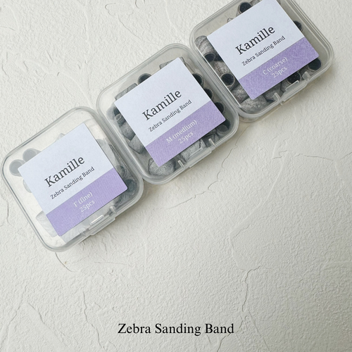 Kamille Zebra Sanding Band F (Fine) 25pcs