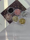 LumiRounds – 6-Color Pro Glitter Set