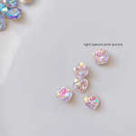 3D Crystal Cushion 10x10mm 2pcs