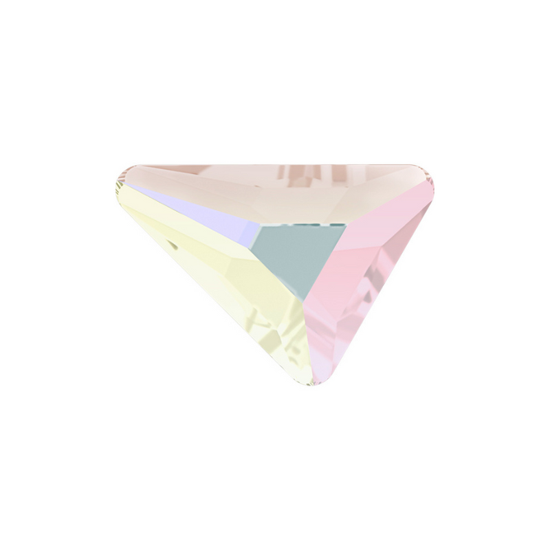 Swarovski Crystal #2739 001AB 7x6.5mm 3pcs
