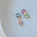 3D Crystal Cushion 8x8mm 3pcs