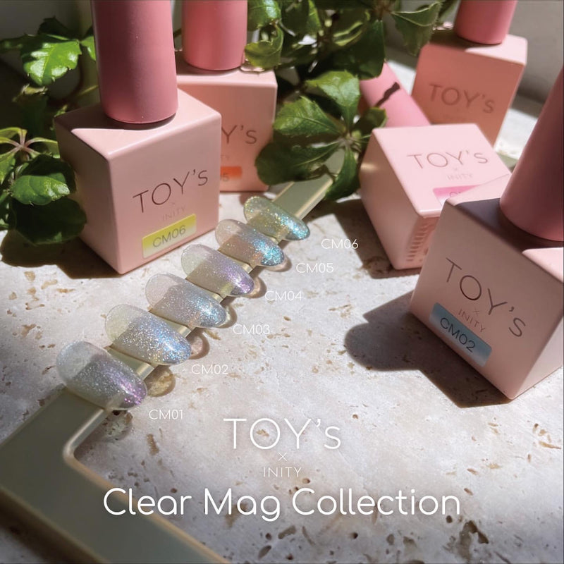 TOY's x INITY Clear Mag Collection T-CM01 Clear Pink