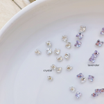 3D Crystal Butterfly 5mm 5pcs