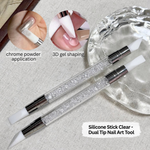 Silicone Stick Clear – Dual Tip Nail Art Tool