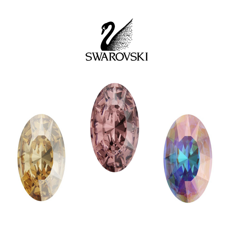Swarovski 3D Crystal #4162 14*7.5mm 1pc