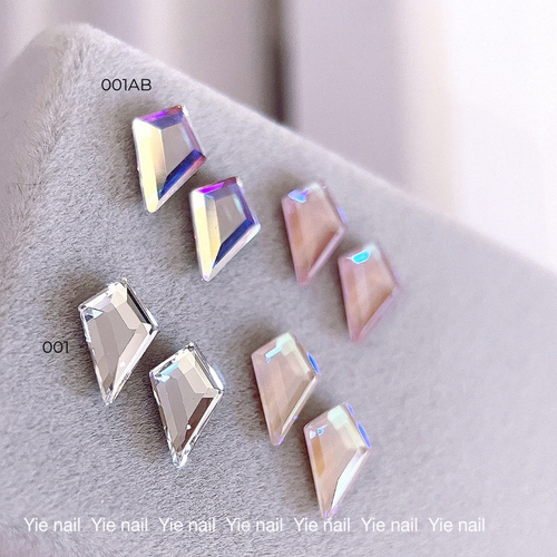 Swarovski Crystal #2771 001AB 6.5x4.3mm 6pcs
