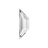 Swarovski Crystal #2772 001 6.5x2.1mm 6pcs