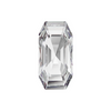 Swarovski Crystal #4595 001 8x4mm 3pcs