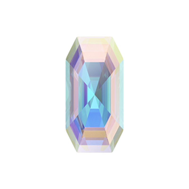 Swarovski Crystal #4595 001AB 8x4mm 3pcs