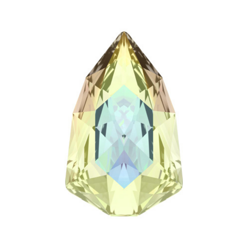 Swarovski Crystal #4707 001AB 8x4.9mm 3pcs