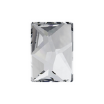 Swarovski Crystal #2520 001 8x6mm 2pcs