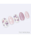 Tsumekira Nail Stickers NN-YMI-006 Ajisai Flower