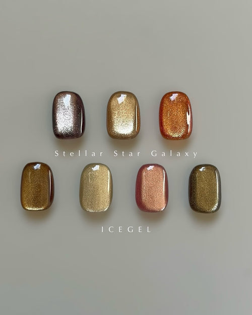 Icegel Stellar Star Galaxy Magnet Gel Set 1622 [Bottle 9ml]