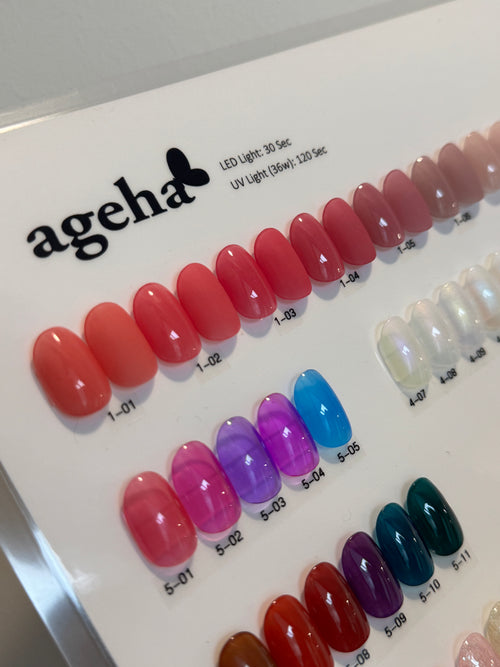 【Open-box】Ageha Opticolor 1-01 ~ 1-05 5 Color Set