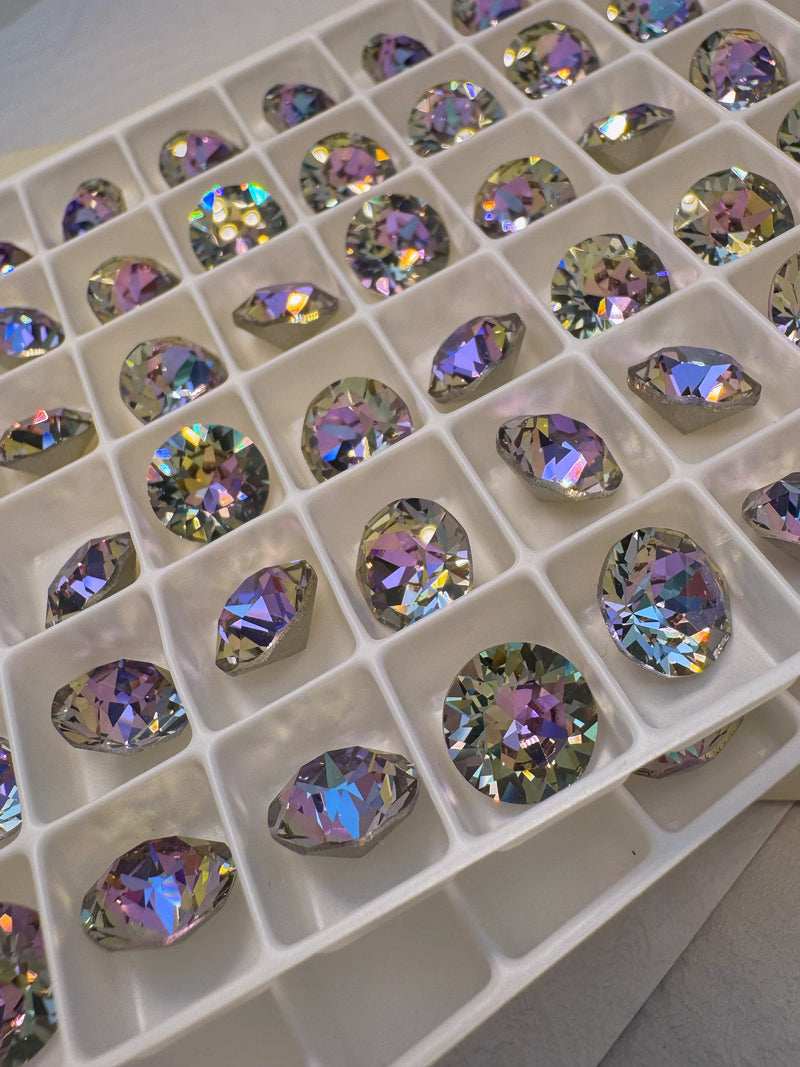 Swarovski 3D Round Crystal #1088 001VL Vitraill Light SS39 3pcs