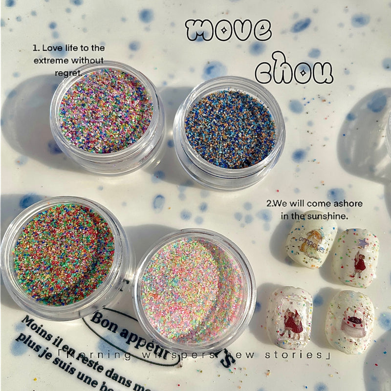 Sugar Sand Nail Dust – Candy Crumbs Set