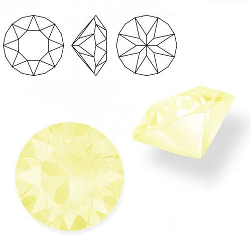 Swarovski 3D Round Crystal #1088 001PYEL Limited Color