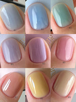 Ringo & Mimosa  Maru Milky Glass 20 Color Set + Free Nuance Halo Gel