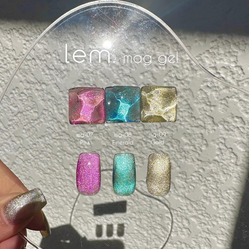 New Lem. Magnet Gel mg-08 Emerald