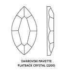 Swarovski Crystal 001 #2200