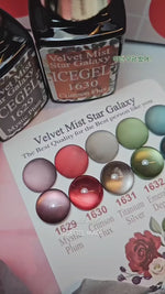 Icegel Velvet Mist Star Galaxy Magnet Gel 1631 Titanium Silver [Bottle 9ml]