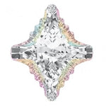 Swarovski Crystal #4927 001AB 14x10mm 1pc