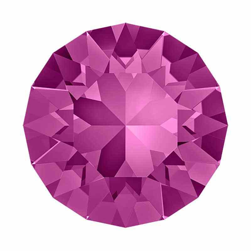 Swarovski 3D Round Crystal #1088 502 Fuchsia