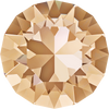 Swarovski 3D Round Crystal #1088 001GSHA Golden Shadow