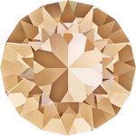 Swarovski 3D Round Crystal #1088 001GSHA Golden Shadow