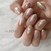 Novel Dazzle Mirror Purplish Champagne