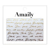 Amaily Nail Stickers No. 2-18 Letter (G)