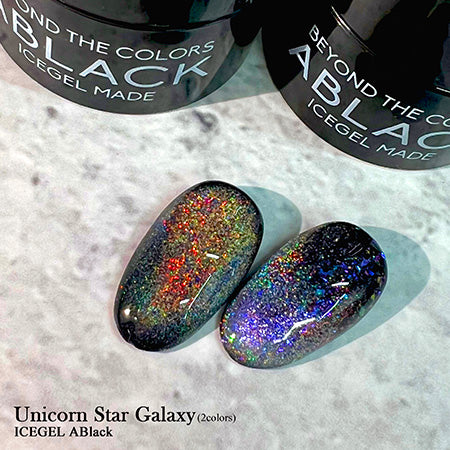 Icegel Unicorn Galaxy Gel [1335-1336 2 Color Set] [Bottle 9ml]
